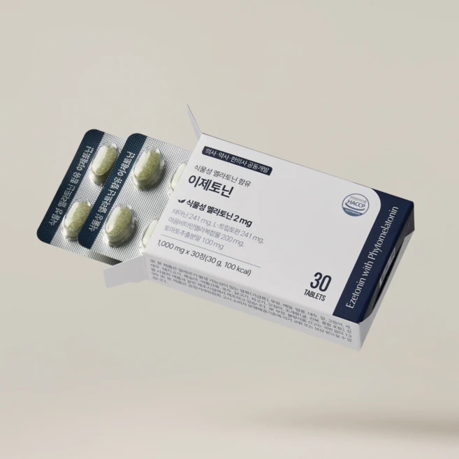 [공식판매처] 이제토닌 식물성 멜라토닌 2mg 함유 세로토닌 테아닌 트립토판, 1박스, 30정 - 쿠팡