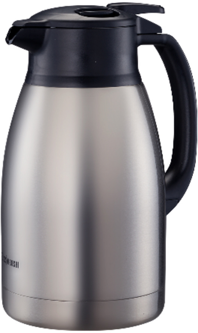 ZOJIRUSHI 象印(SH-HC10)桌上型不銹鋼保溫瓶 養身壺, 不銹鋼色, 1000ml, 1個