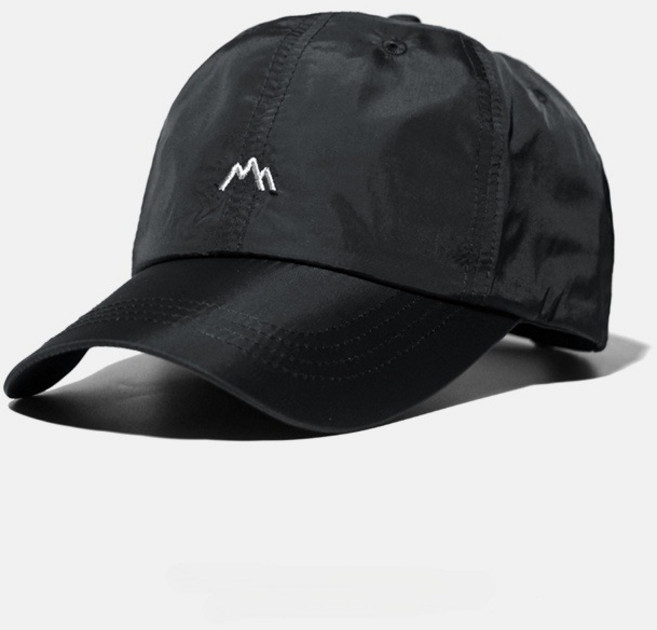 스멜모리 남여공용 마운틴 자수 방수 캠프캡 캐주얼 시원한 볼 캡