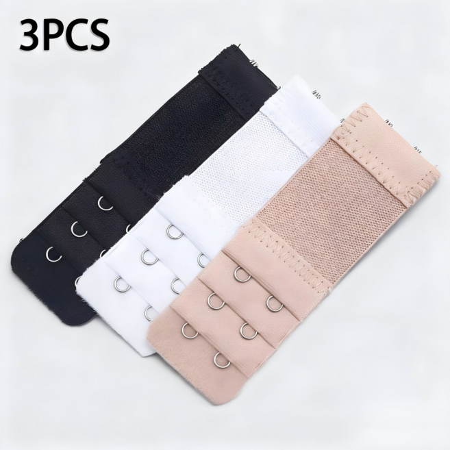 여성용 브라 2단 길이조절 연장후크 3P 세트