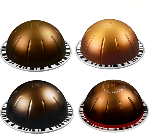 네스프레소 버츄오 더블 에스프레소 80ml 40캡슐 (돌체 키아로 스쿠로 더블 디카페인)