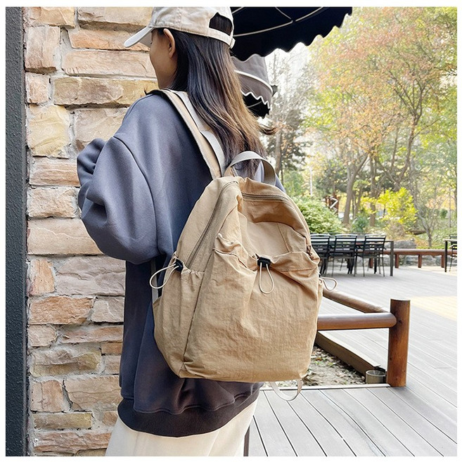 스카이미너리즈 데일리 빅사이즈 백팩 캐주얼 캔버스 가방