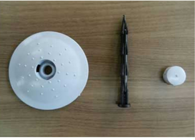 트랙용 원형 마커 못고정 운동장 표시 운동장라인, 파랑