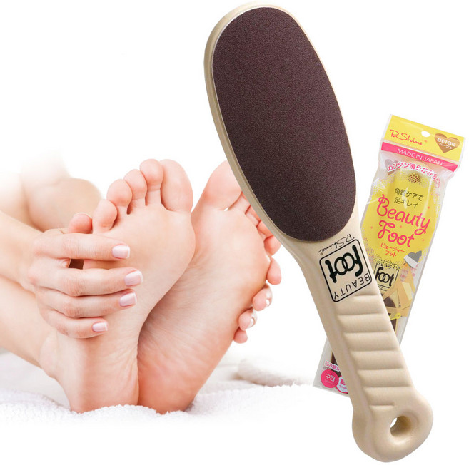 피샤인 발각질 제거기 일본 정품, 1개, 베이지