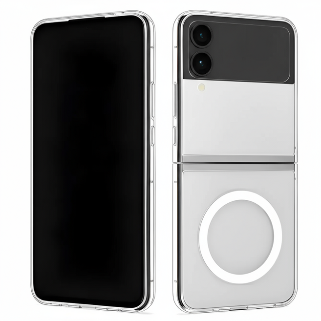 My Gallery 정품 맥세이프 투명 케이스 아이폰 갤럭시 슬림핏 변색방지 2배자력