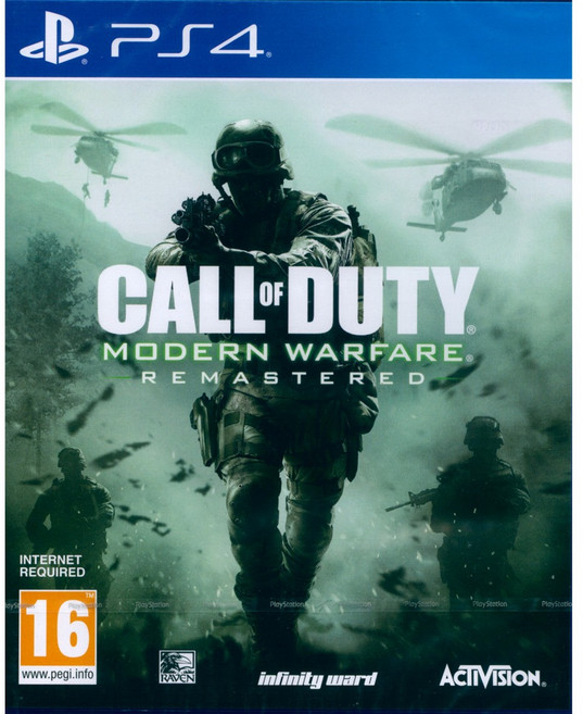 PS4 決勝時刻：現代戰爭 重製版 享受刺激槍戰與震撼劇情, 英文歐版