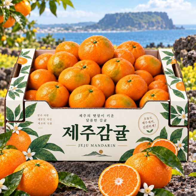 한라담농원 프리미엄 로얄과 고당도 제주감귤, 1박스, 5kg (강력추천)
