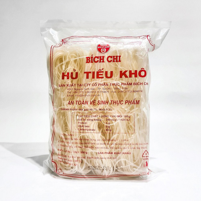 비치치 후티우코 쌀국수 건면 500g, 1개