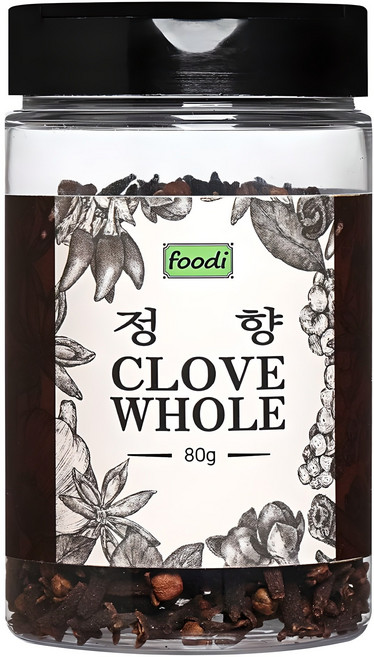 foodi 정향, 80g, 1개