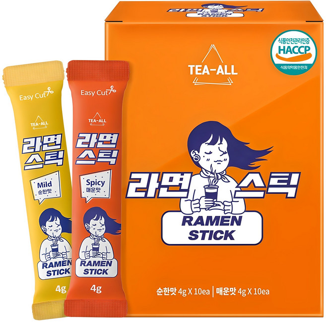 티올 라면스틱 20p, 80g, 1개