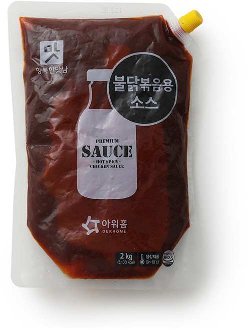 아워홈 행복한맛남 불닭볶음용소스, 2kg, 5개