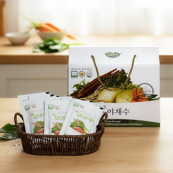 국내산 생생 야채수 110ml 30포