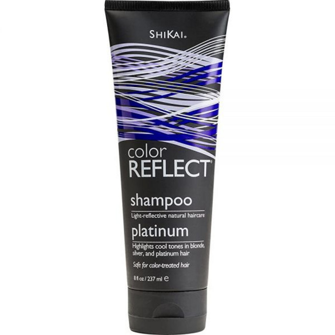 Shikai Color Reflect 플래티넘 샴푸 227g 튜브 (3팩)