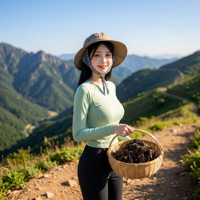 국산 강원도 정선 유기농 건취나물 해발700m 고산지대 자연재배 200g x 5개