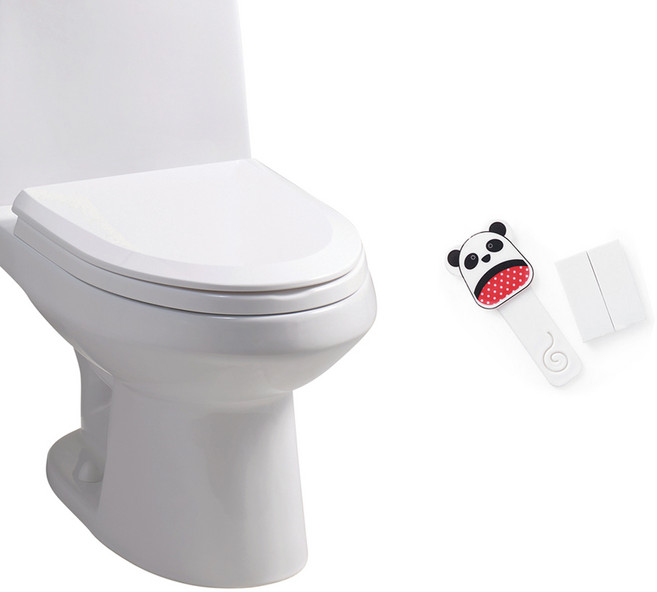 대림바스 하부체결형 양변기 커버 [특대형] + 변기커버 손잡이, 1개, 1개