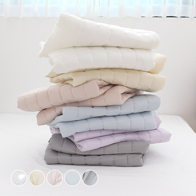 에센스 모달 100% 누빔 침대패드 고정밴드, 블루