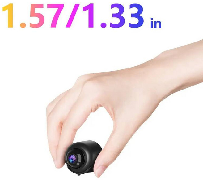 홈캠 무선 가정용 CCTV 미니 WiFi X5 카메라 원격 비디오 감시 스마트 홈 보안 보호, 1MP NO SD Card