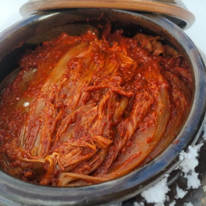숙성 해남겨울묵은지 해주네 반찬 김치(김해주), 3kg, 1개