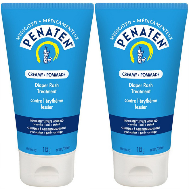 페나텐 베이비 아기 기저귀 발진크림 연고 캐나다내수용, 2개, 113g