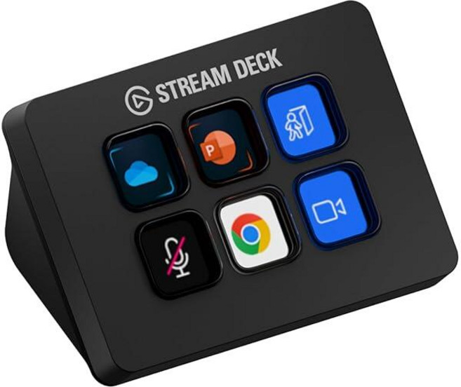 미국출고 평점4.5+ 176611 Elgato Stream Deck Mini - 라이브 콘텐츠 제작 컨트롤러 6개의 맞춤형 LCD 키 윈도우 10 및 맥OS 10.11 이상, 미국출고 평점4.5+ 176611 Elgato Stre
