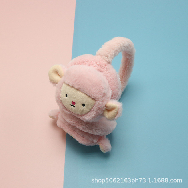 여성 귀마개 겨울 원숭이 조절 가능한 귀마개 한국판 두꺼운 귀여운 남자의 따뜻한 귀마개 귀마개 도매