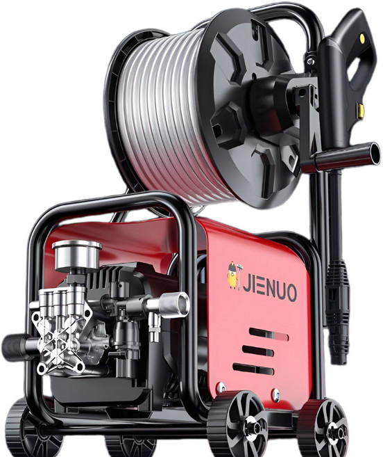 포스온 고압세척기 초강력 분사기 세차기 가정용 차량용 휴대용 외벽청소 초고압 물총, 블랙, B타입