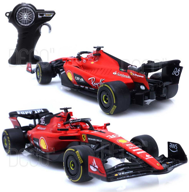 RC카 1:24 페라리 SF23 샤를 르클레르 USB 충전식 무선조종 미니카, 24RC(SF23샤를르클레르USB충전식), 1개