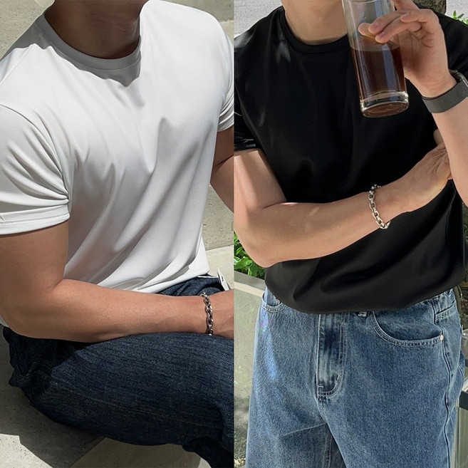 1+1+1 하이텐션 헬스 머슬핏 반팔티