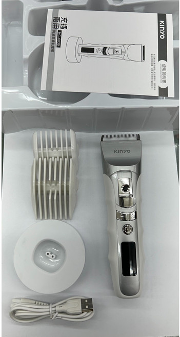 (TOP 3C家電)KINYO耐嘉 HC-6830 充插兩用陶瓷高續航 陶瓷刀頭 電剪 電推剪 電推刀