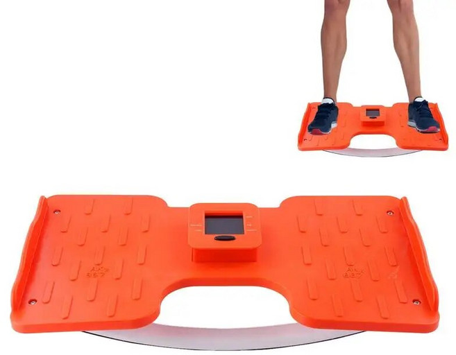 덜덜이 뱃살운동기구 파워 플레이트 인체 공학적 디자인 진동 플랫폼 운동 기계 장비 홈 지방 마사지 슬리밍, Orange, 1.Orange