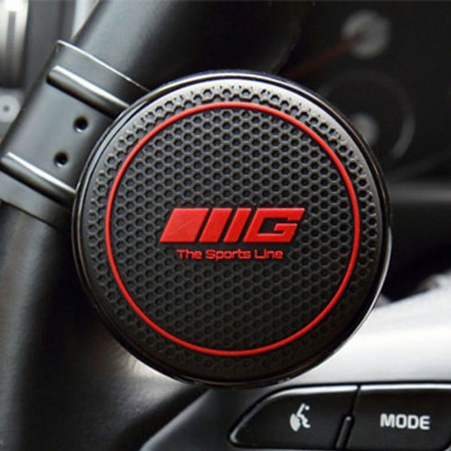 자동차 파워 핸들봉 미니 차량 운전대 보조 손잡이 SF, 그린