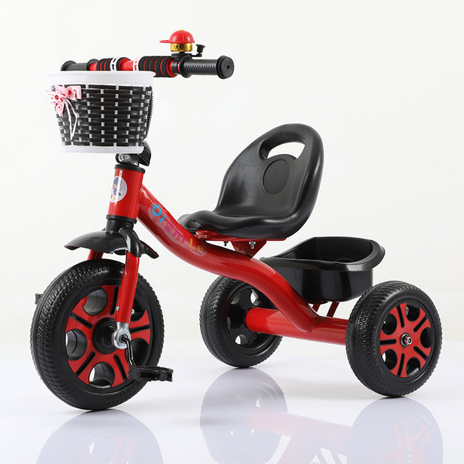 Qi Zhi Le 兒童三輪腳踏車, 豪華S紅:如圖所示, 1個