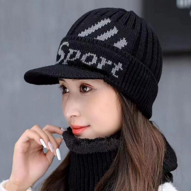 방한 기모 챙모자 넥워머세트 겨울모자 따뜻한_ 20279877EA