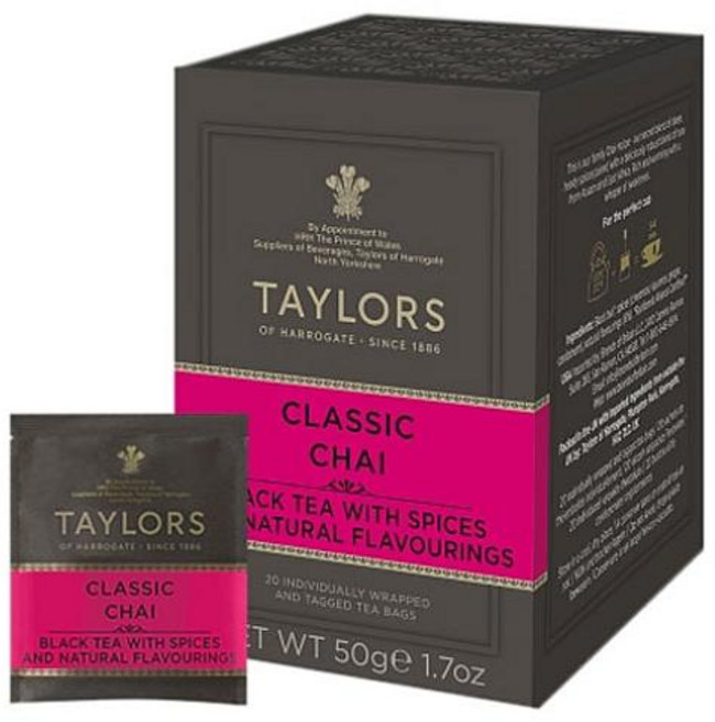 (헤로게이트) 클래식 차이 홍차 20티백 harrogate, 20개입, 1개, 2.5g