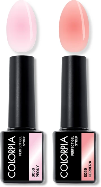 칼라피아 원스텝 퍼펙트젤 시럽 젤네일 세트, 1세트, 02. 피오니+거베라 - 쿠팡