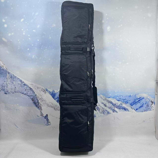 스노우보드 가방 휠백 바퀴형 데크 케이스 부츠 헬멧 장비 백 용품, 1개