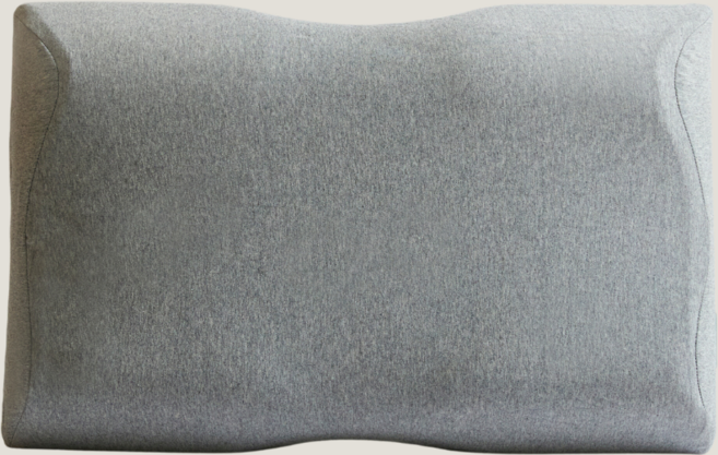 슬립웍스 헤디 경추 베개 메모리폼 거북목 일자목 옆으로자는 성인 짱구 뒤통수 배게, 슬립웍스 롤리 그레이코튼, 1개