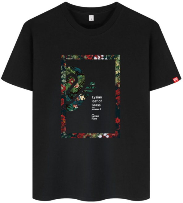 네스파 플라워액자 반팔티 SED_0156