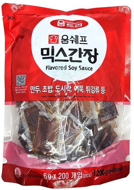 움트리 믹스간장, 6g, 800개