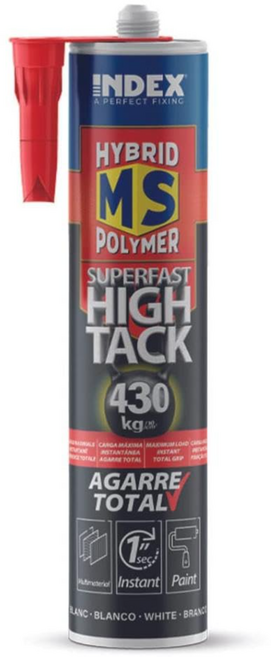 인덱스 MS 폴리머 하이브리드 타일 대리석 유리 구조물 물탱크 창틀 샤시 실링 접착제, 1개