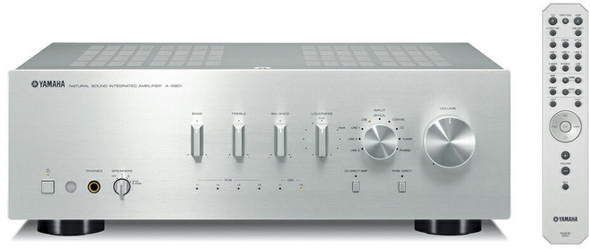 YAMAHA - A-S801실버(USBDAC 탑재・프리 메인 앰프)[재고 있음 즉납]