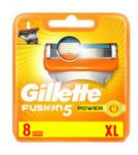 질레트 퓨전 파워 면도기날, 8개입, 5개