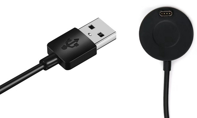 Garmin Forerunner 55 智慧手錶充電線, 1個, 【圓盤充電線】