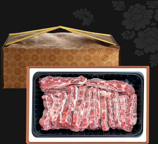 무항생제 한돈 냉동 돼지la갈비 2kg 돼지갈비선물, 1개