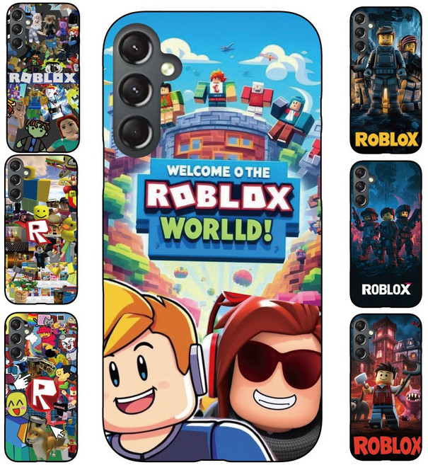 로블록스 캐릭터 전기종 풀커버 범퍼 케이스 스마트톡 호환 갤럭시 A24 A34 A54 A15 A16 M15 XCOVER5 춘식이2 A23