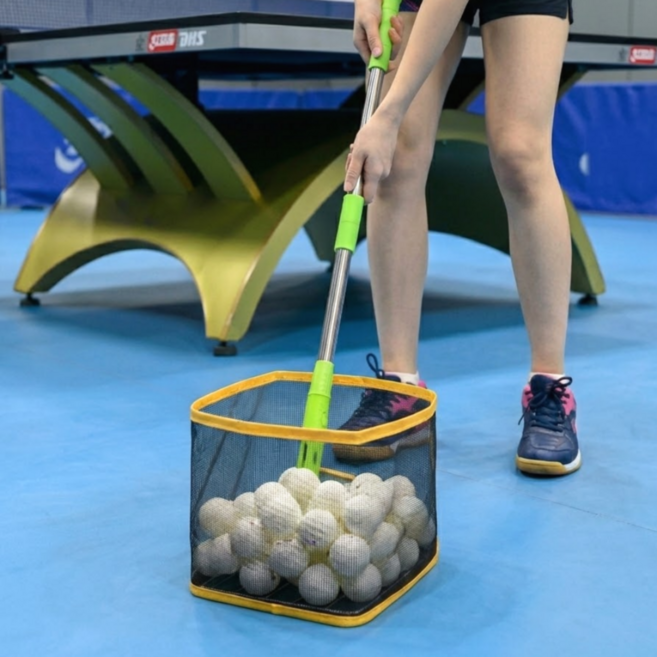 탁구공 수집기 줍기 수거기 탁구장 스틱형 연습장