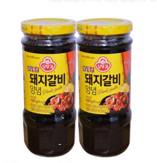 오뚜기 돼지갈비양념 480g 2개