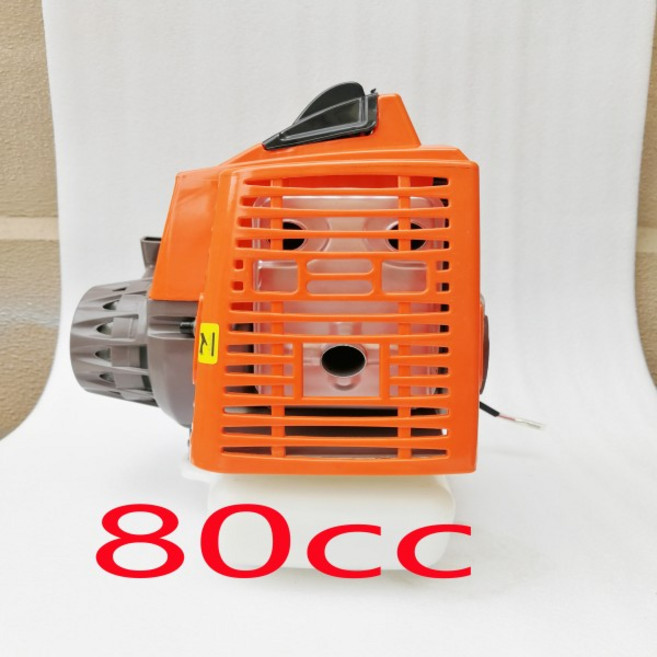 80CC 엔진 2T 모터 가솔린 브러시 커터 오거 오토바이 아웃보드 고출력 71cc 고페드 53mm 실린더개톤 아님, 1개