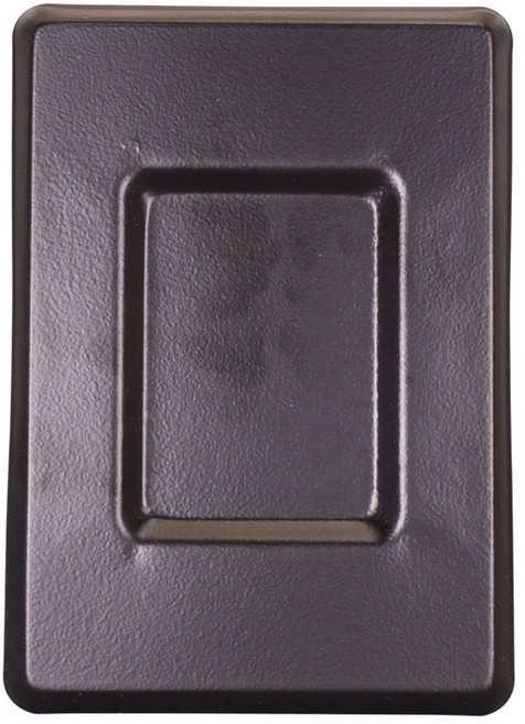 국산 우유투입구 방범커버 사각 블랙 현관문 방화문 국내표준규격, 1개