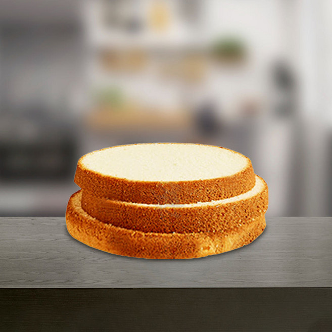 [아이스박스 포함] 베이킹팜 바닐라 케이크 시트 미니, 1개, 130g